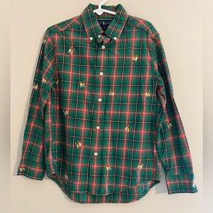 Boys Ralph Lauren long sleeve button up. Size 6.